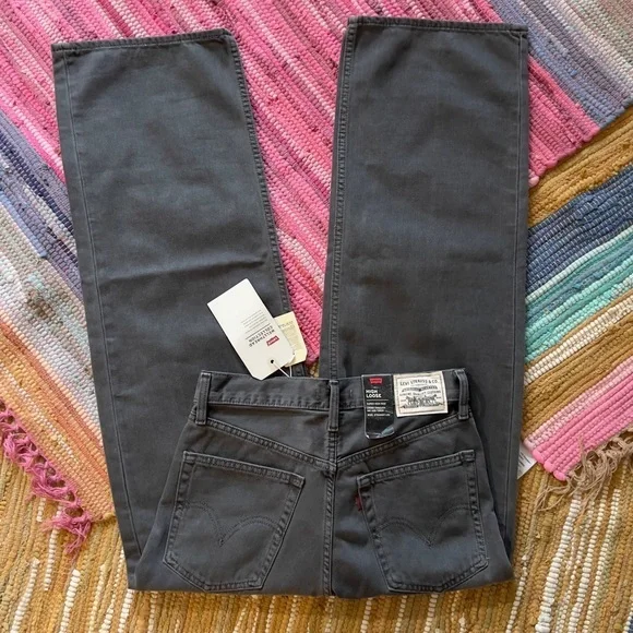 Levi’s Wellthread High Loose Jeans - Silver Bloom - Picture 13 of 16